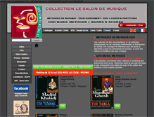 Tablet Screenshot of le-salon-de-musique.com